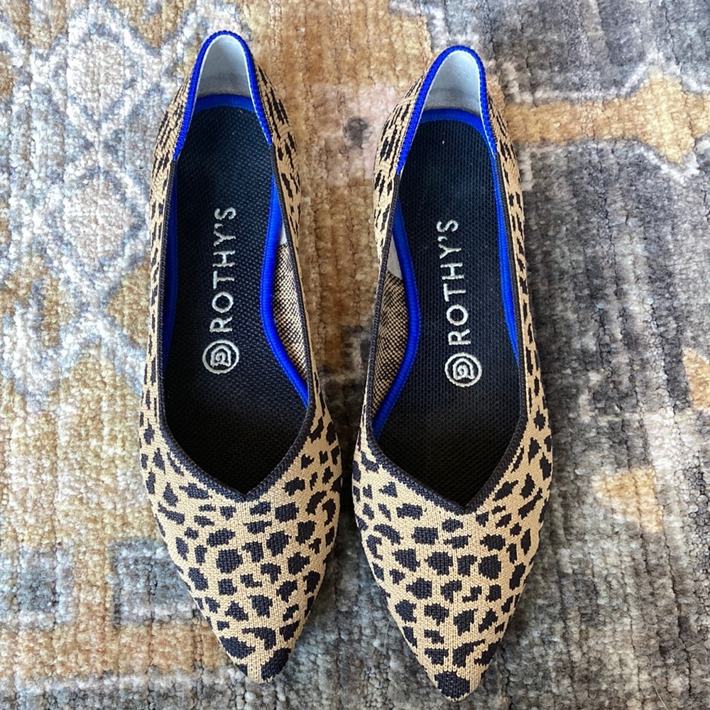 Rothy’s leopard print flats